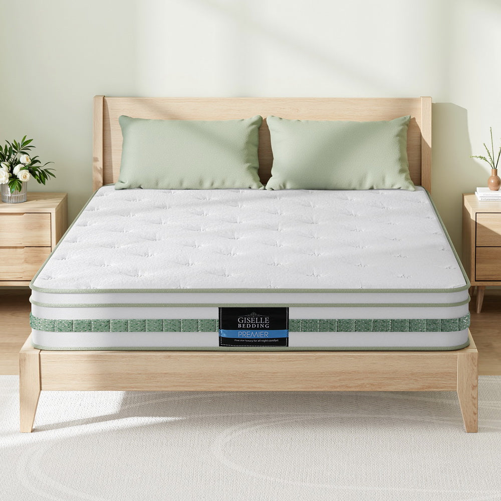 Mint Series Green Tea Foam 20cm Thick Mattress - Queen