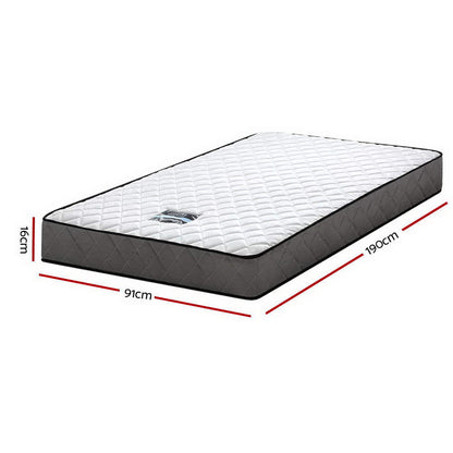 Alzbeta Bonnell Spring Tight Top 16cm Thick Mattress - Single