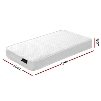 Baby Cot Mattress Spring Foam 13cm Thick
