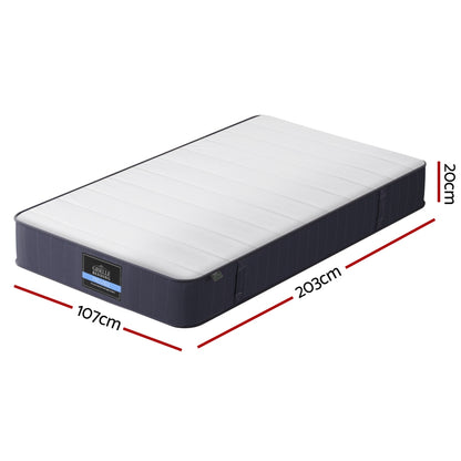 Cloud Series  Pocket Spring 20cm Thick Mattress - King Single