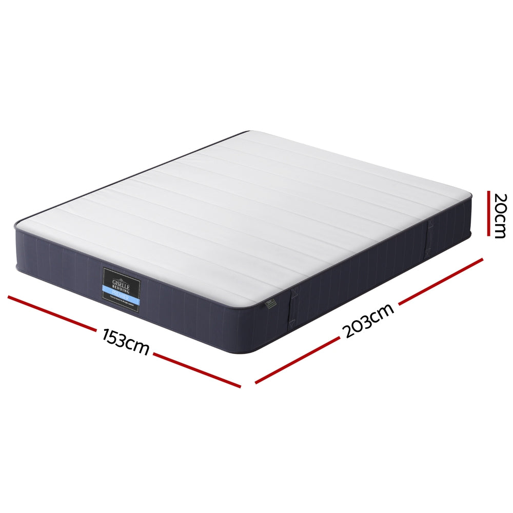 Cloud Series Tight Top Pocket Spring 20cm Thick Mattress - Queen