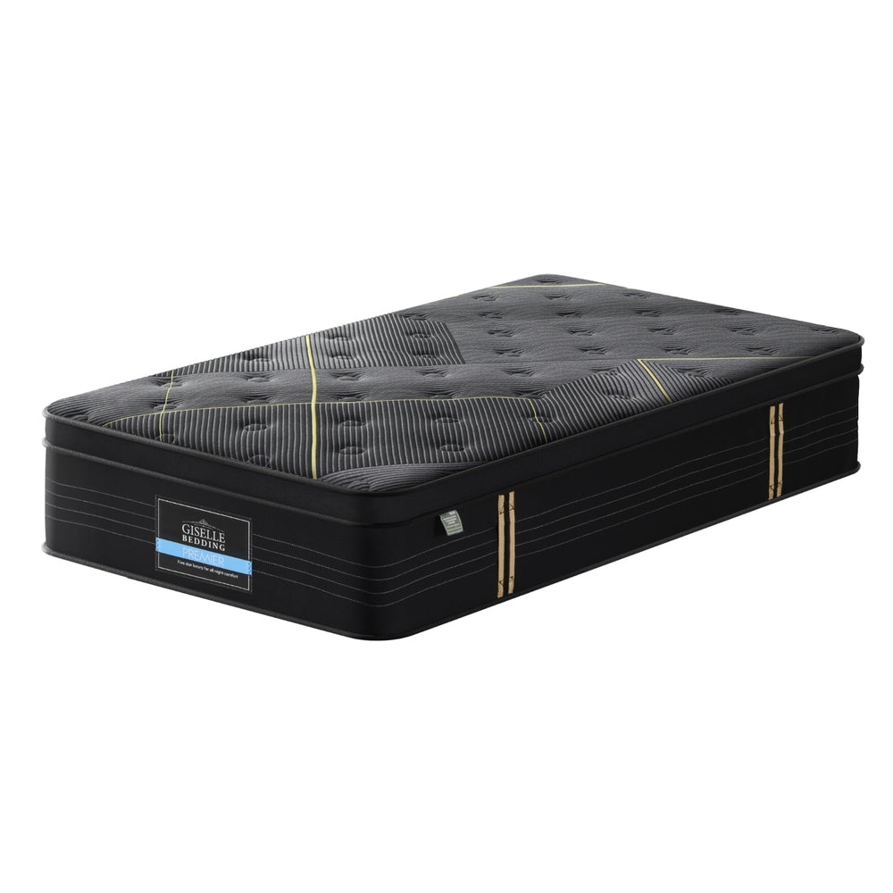 Midnight Series Bamboo Pocket (Medium-Firm) 35cm Thick Mattress - Single