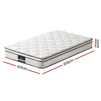 Elysium Series (Medium-Firm) 22cm Thick Mattress - King Single