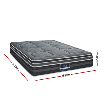 Kristie Series Dual Euro Top Mattress 35cm Thick - King