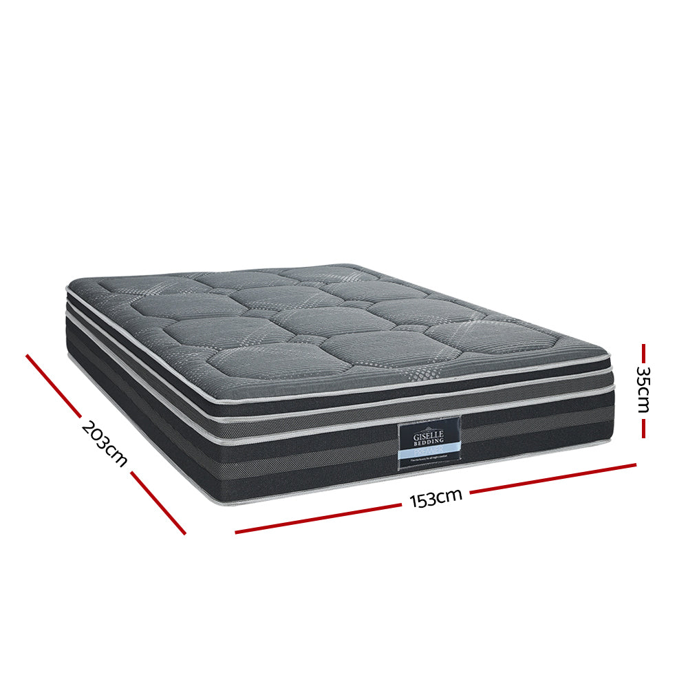 Kristie Series Dual Euro Top Mattress 35cm Thick - Queen
