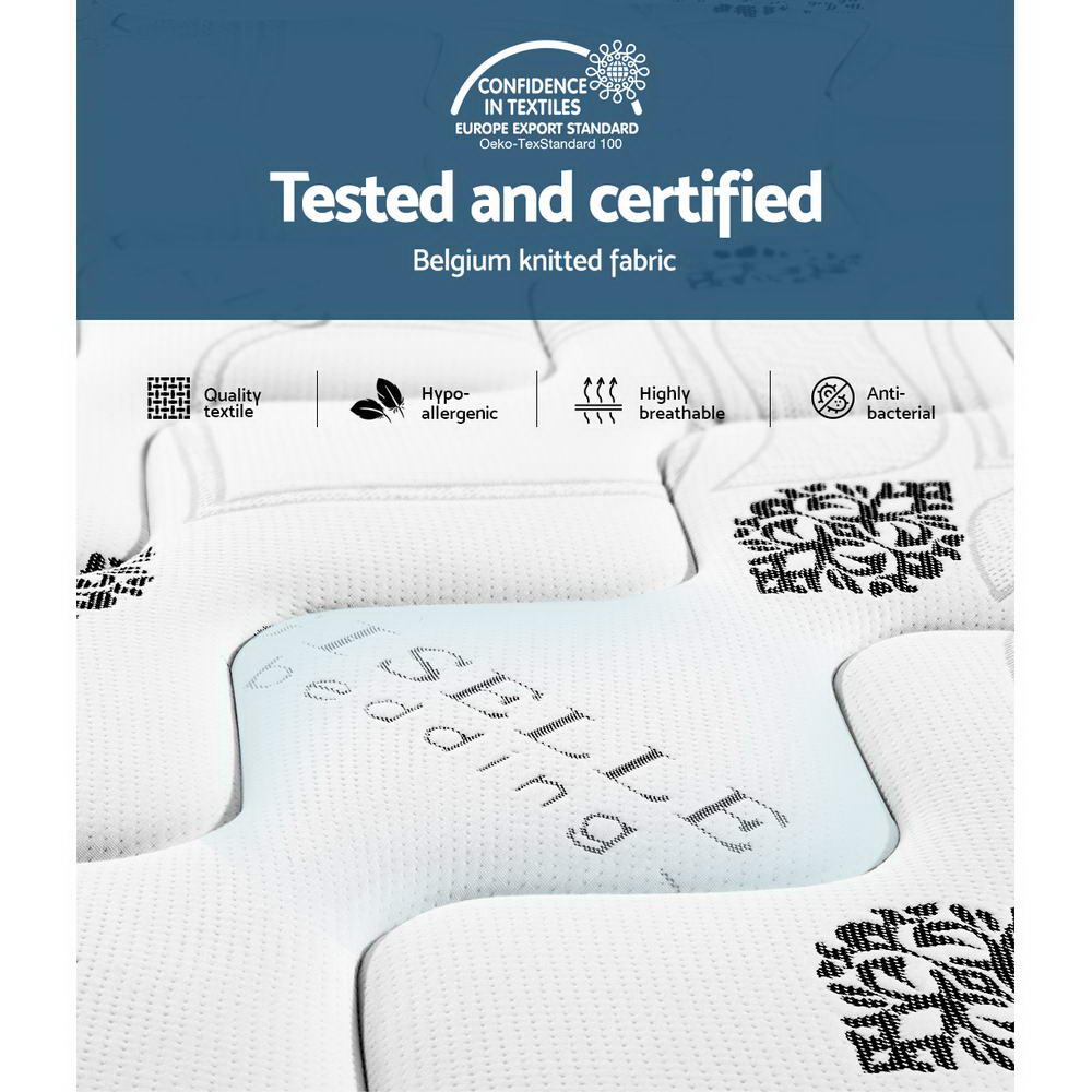 Galaxy Series Euro Top Cool Gel Memory Foam 35cm Mattress - Queen