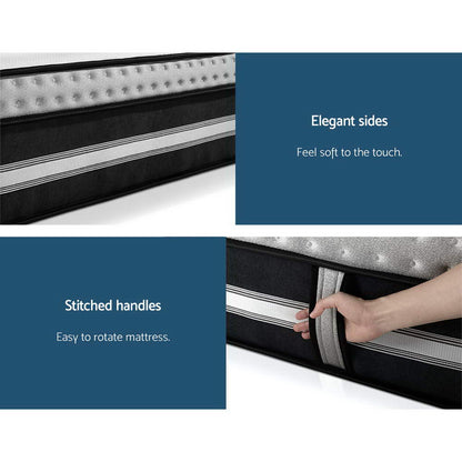 Galaxy Series Euro Top Cool Gel Memory Foam 35cm Mattress - Queen