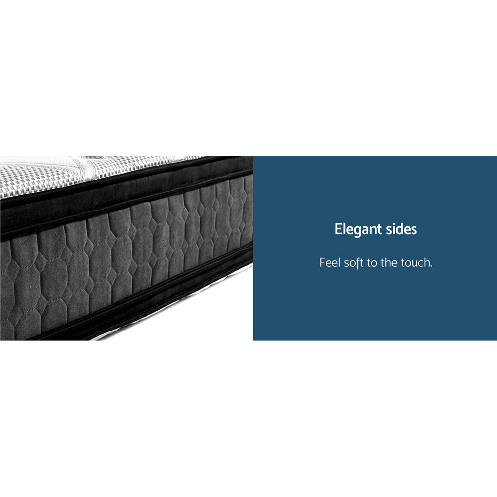 Luna Series Euro Top Cool Gel Memory Foam 36cm Mattress - Double