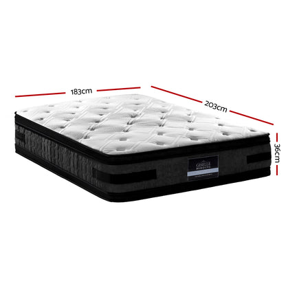 Luna Series Cool Gel Memory Foam 36cm Thick Mattress - King