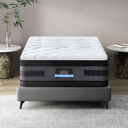 Luna Series Euro Top Cool Gel Memory Foam 36cm Mattress - Single