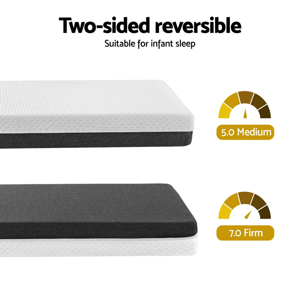 Baby Cot Mattress Gel Foam 13cm Thick
