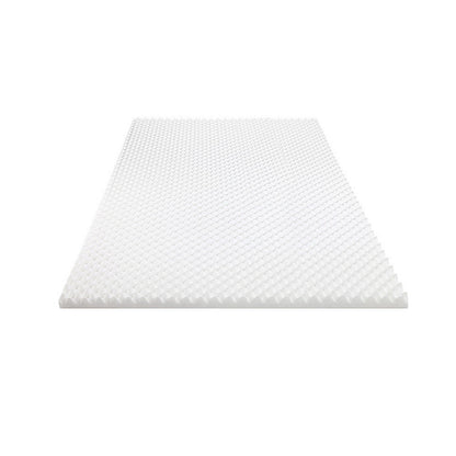 Memory Foam Mattress Topper Egg Crate 5cm - King Single