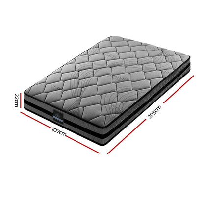 Wendell Series Pocket Spring (Medium-Firm) 22cm Mattress - King Single
