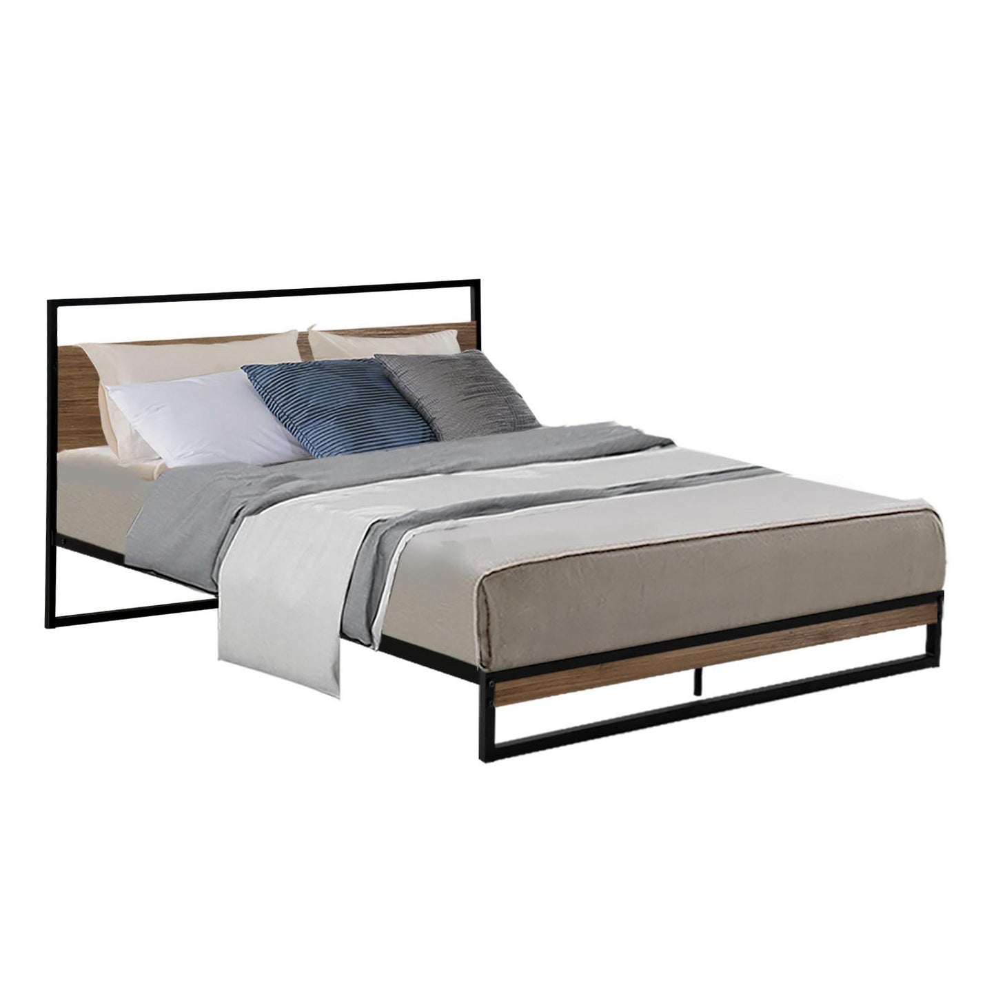 Dane Double Bed Frame - Metal