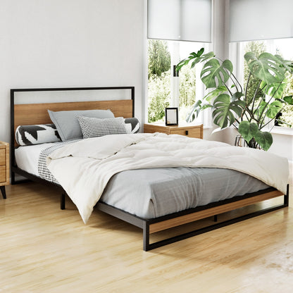 Dane Double Bed Frame - Metal
