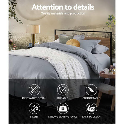 Dane Double Bed Frame - Metal