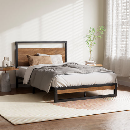 Dane King Single Bed Frame - Metal