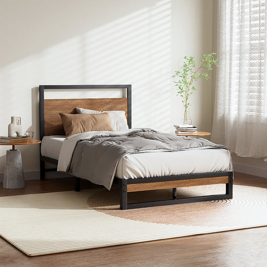 Dane Single Bed Frame - Metal