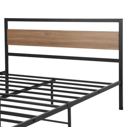 Drew Queen Bed Frame - Black Metal