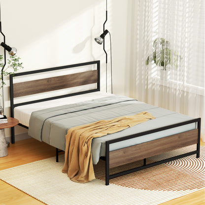 Drew Queen Bed Frame - Black Metal