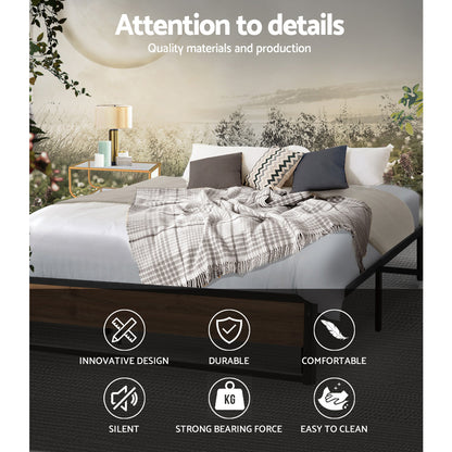 Oslo Queen Bed Frame - Metal