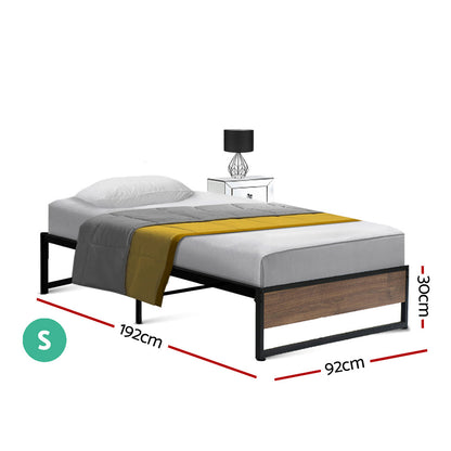 Oslo Single Bed Frame - Metal