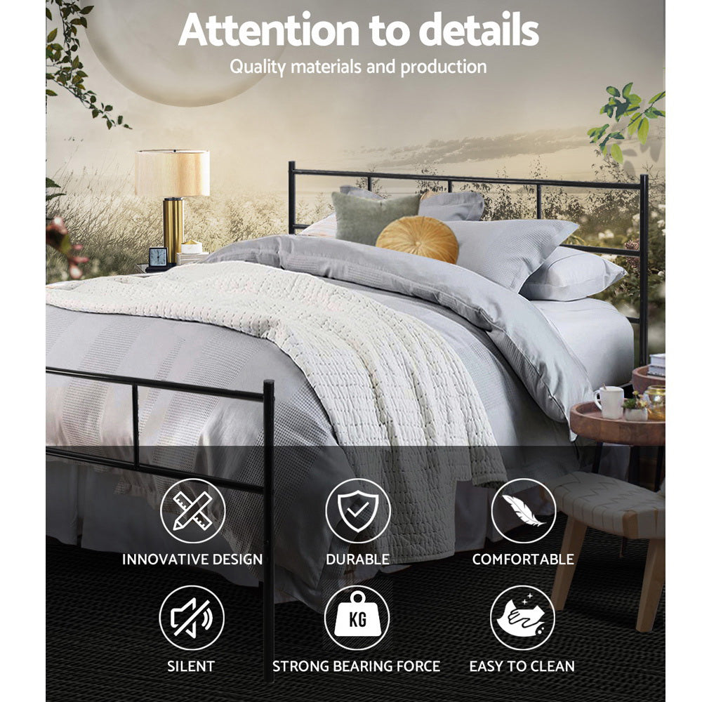 Sol Double Bed Frame Double - Metal