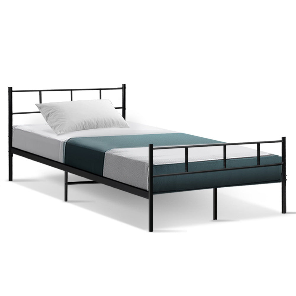 Sol King Single Bed Frame - Metal