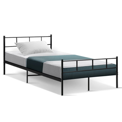 Sol King Single Bed Frame - Metal
