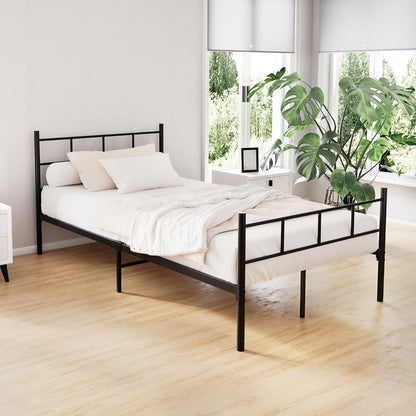 Sol King Single Bed Frame - Metal