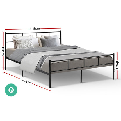 Sol Queen Bed Frame - Metal