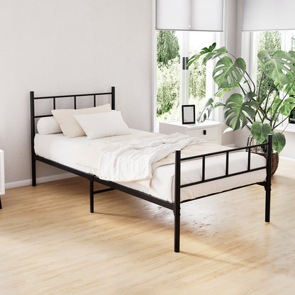 Sol Single Bed Frame - Metal