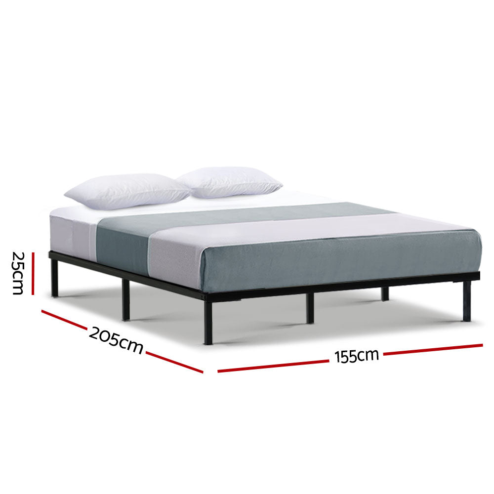Ted Queen Bed Frame - Metal