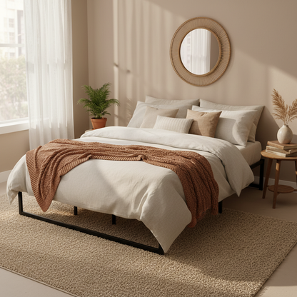 Tino King Bed Frame- Metal