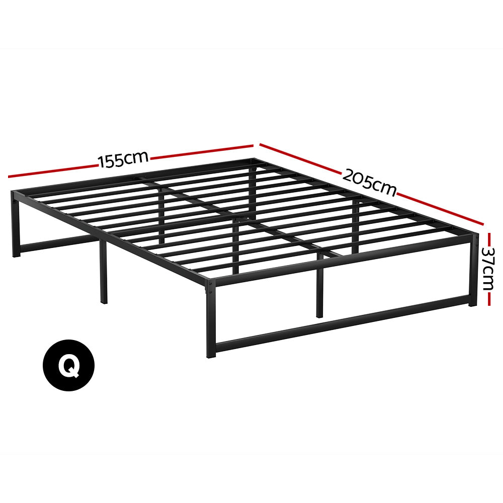 Tino Queen Bed Frame - Metal