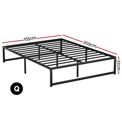 Tino Queen Bed Frame - Metal