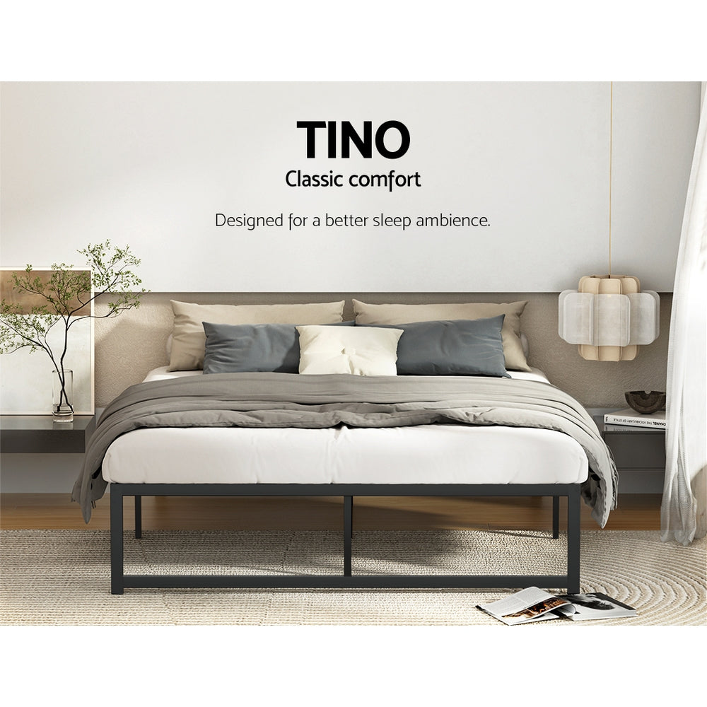 Tino Queen Bed Frame - Metal