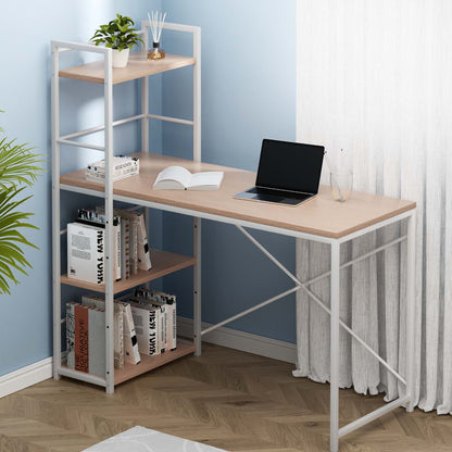 Hendon Computer Desk with Shelf 120CM - Oak