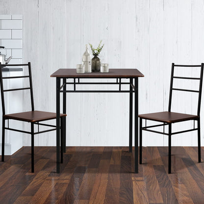 Machal Dining Table And Chairs - Walnut