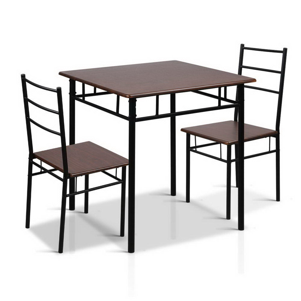 Machal Dining Table And Chairs - Walnut