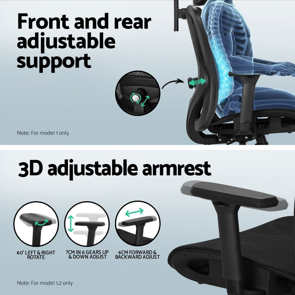 Computer Desk L-Shape Corner Desk & Ergonomic Office Chair - Black