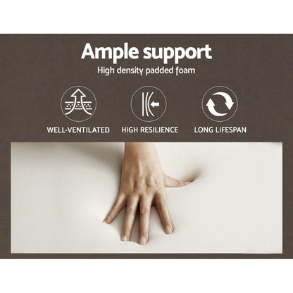 Lacroix Wooden Office Chair Leather Seat - White