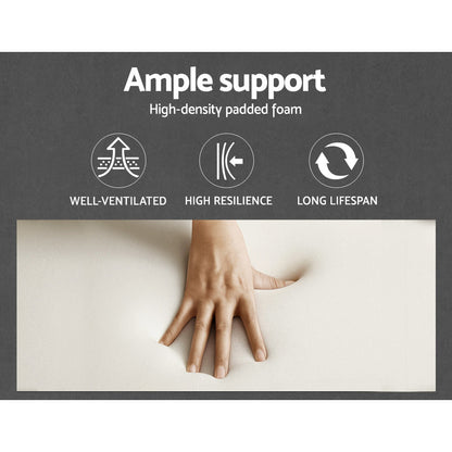 Portia Wooden Office Chair Fabric Seat - Black