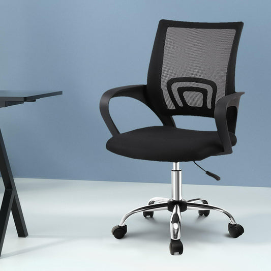 Cody Mesh Office Chair Mid Back - Black