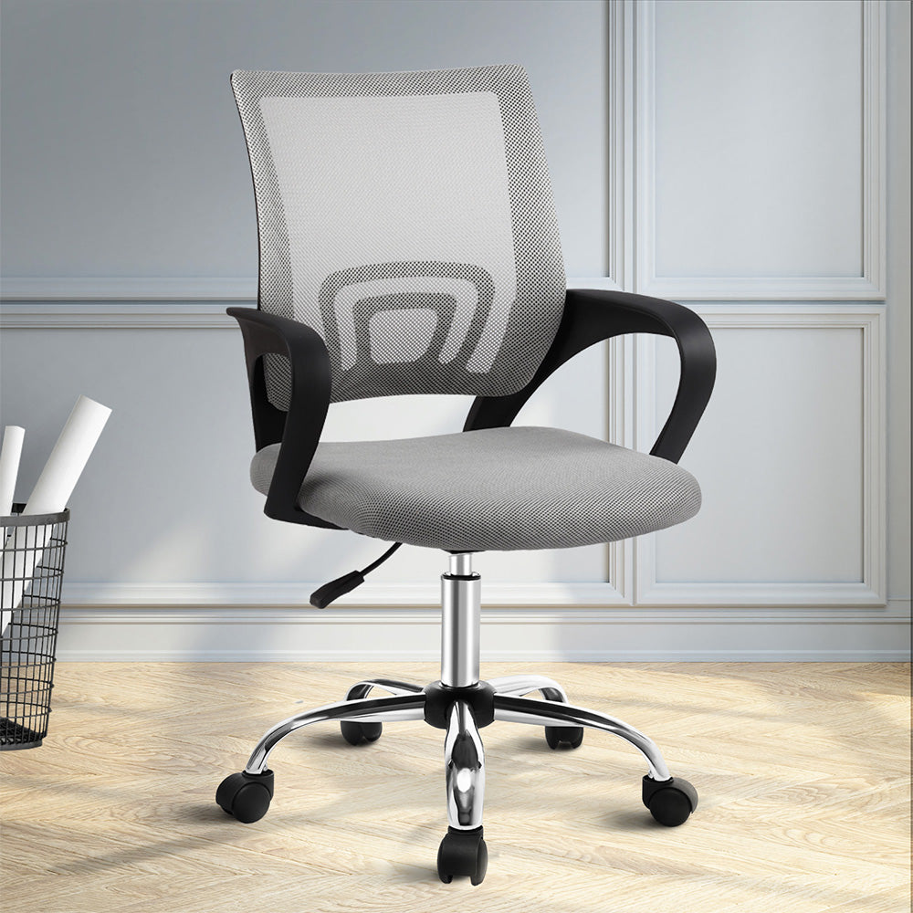 Cody Mesh Office Chair Mid Back - Grey