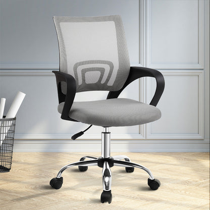 Cody Mesh Office Chair Mid Back - Grey