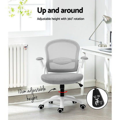 Galene Mesh Office Chair Mid Back - Grey