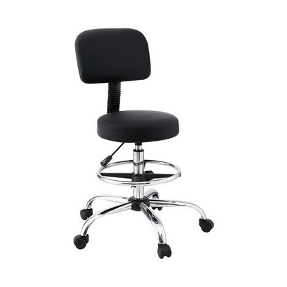 Office Chair Drafting Chair Ergonomic - Black