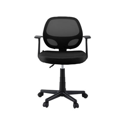 Mesh Office Chair Mid Back - Black