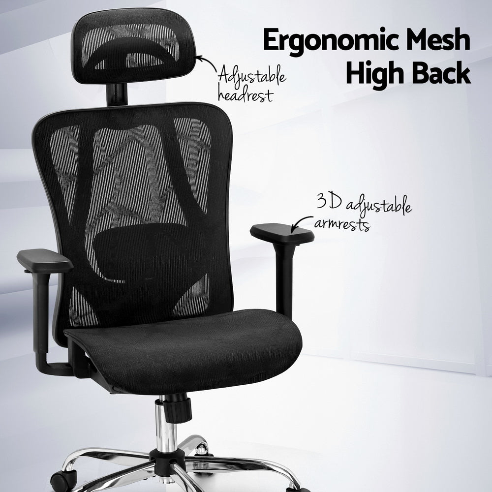 Ergonomic Office Chair Recline - Black